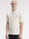 Polo Fred Perry Canelado Bege Polo Fred Perry Canelado Bege