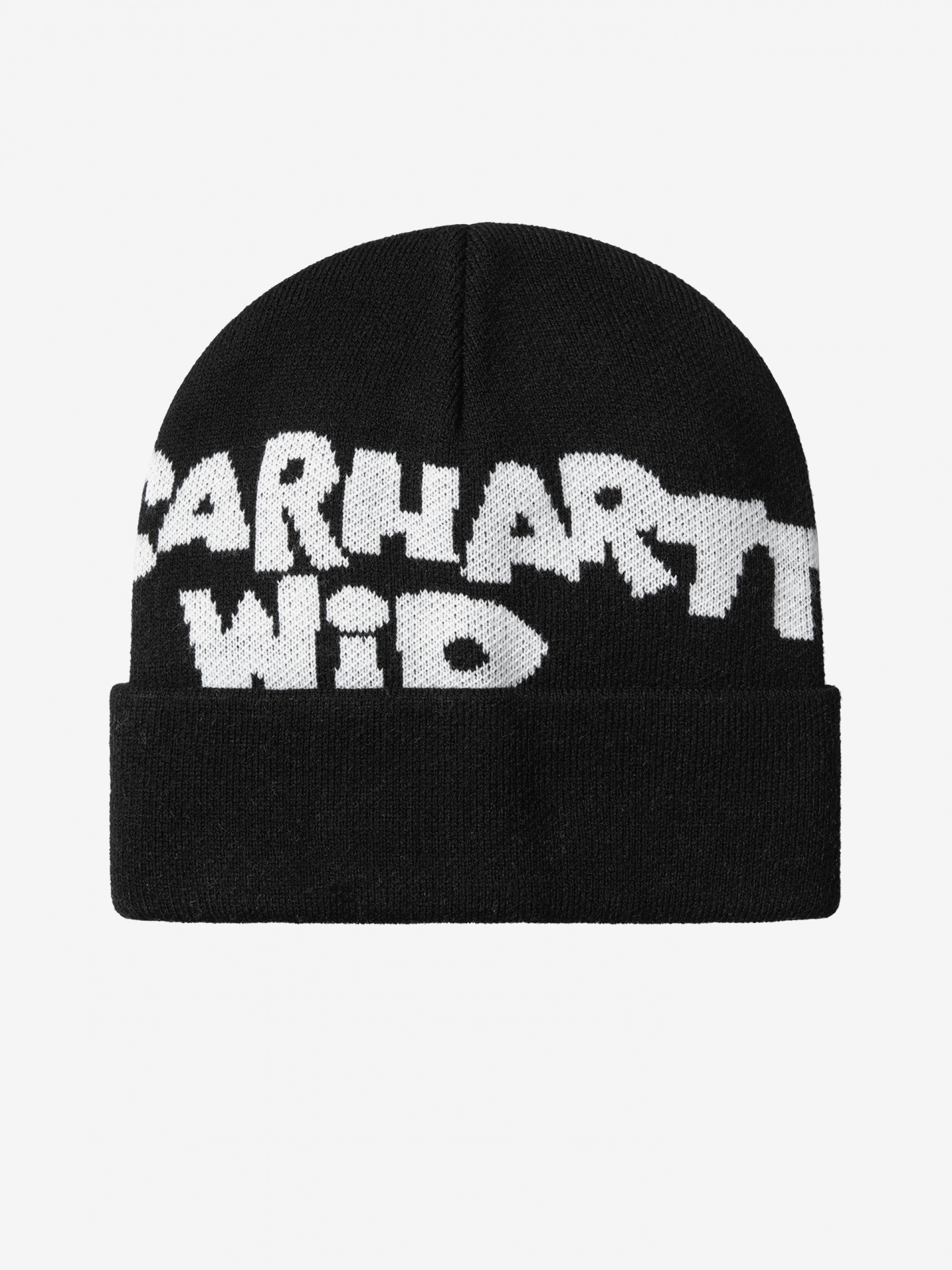 Carhartt WIP Cut Out Black Beanie