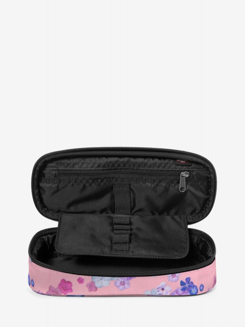Eastpak Oval Single Floral Bloom Pink Pencil Case