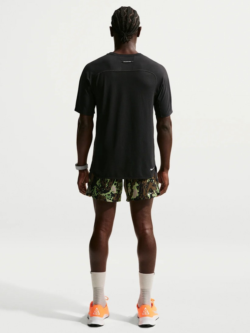 T-shirt de Trail Nike ACG Solar Chase Dri-FIT ADV Preta Para Homem