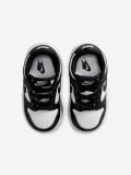 Zapatillas Nike Dunk Low Negras y Blancas Para Beb�
