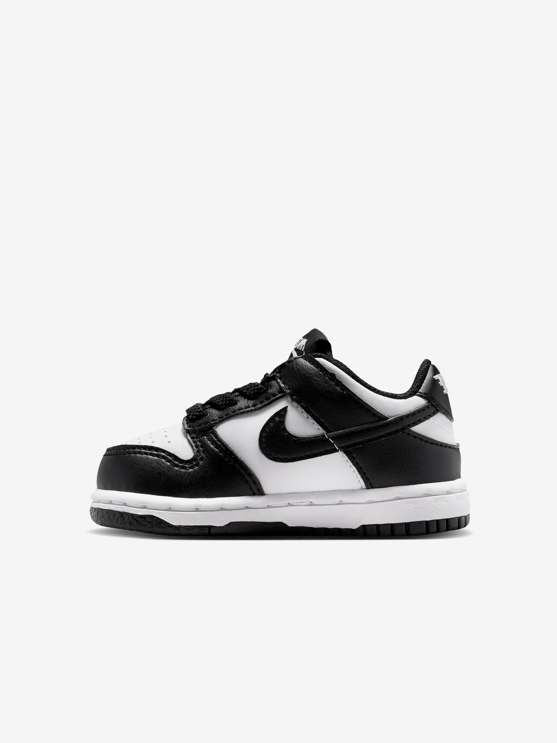 Zapatillas Nike Dunk Low Negras y Blancas Para Bebé
