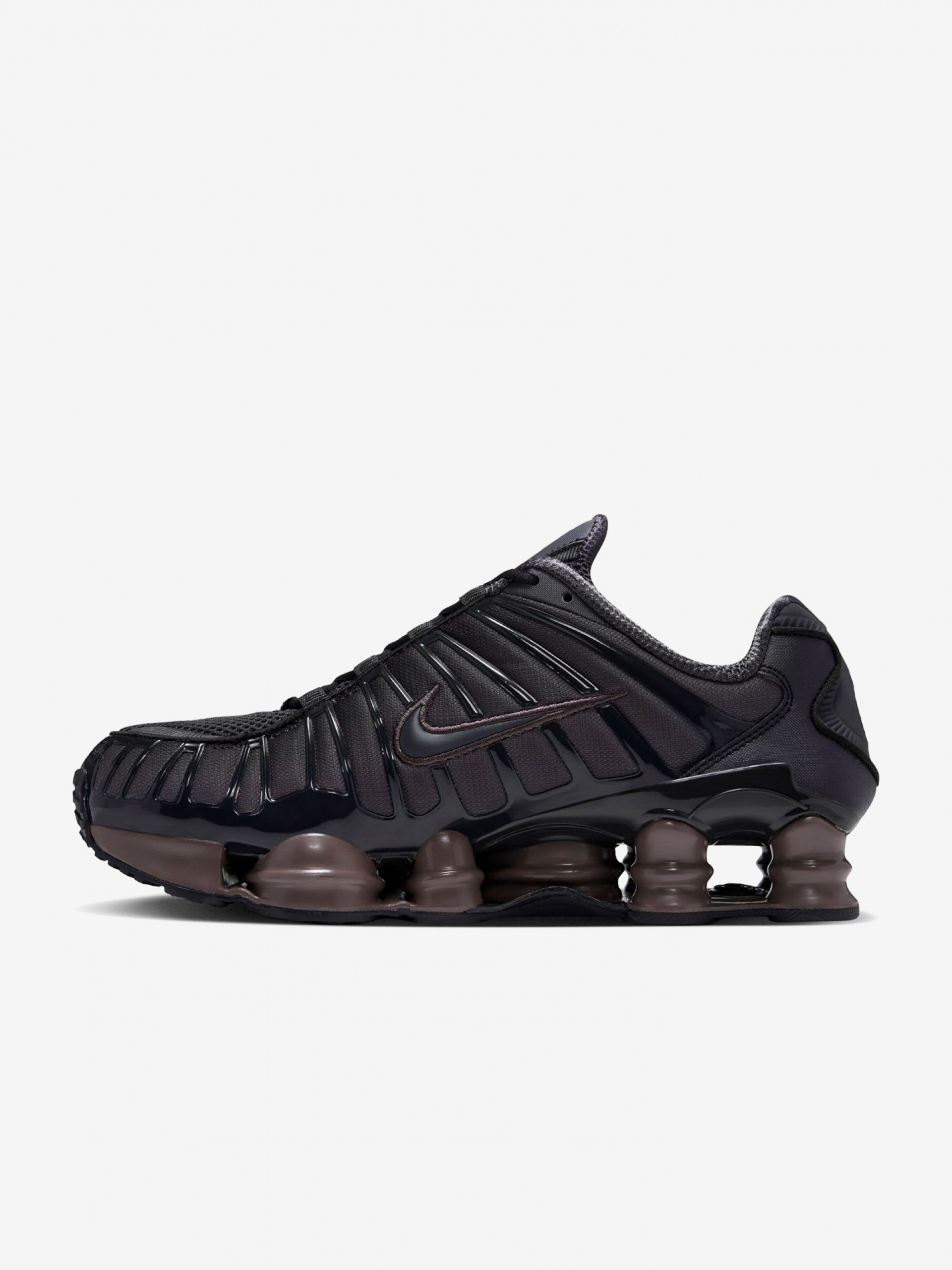 Sapatilhas Nike Shox TL Cinzentas e Castanhas Para Homem