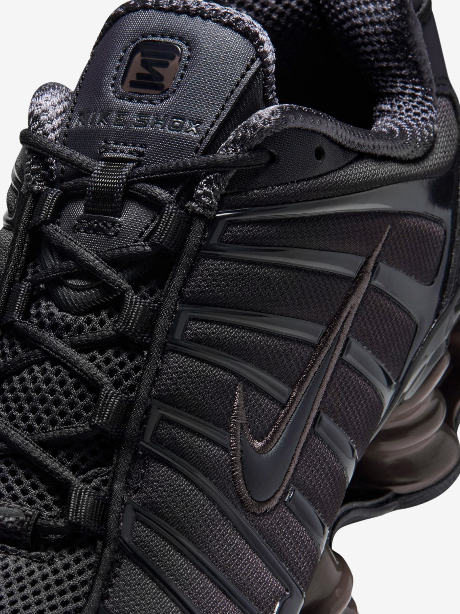 Sapatilhas Nike Shox TL Cinzentas e Castanhas Para Homem