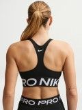 Nike Pro Sculpt Dri-FIT Medium Support Black Sports Bra For Women Nike Pro Sculpt Dri-FIT Medium Support Black Sports Bra For Women