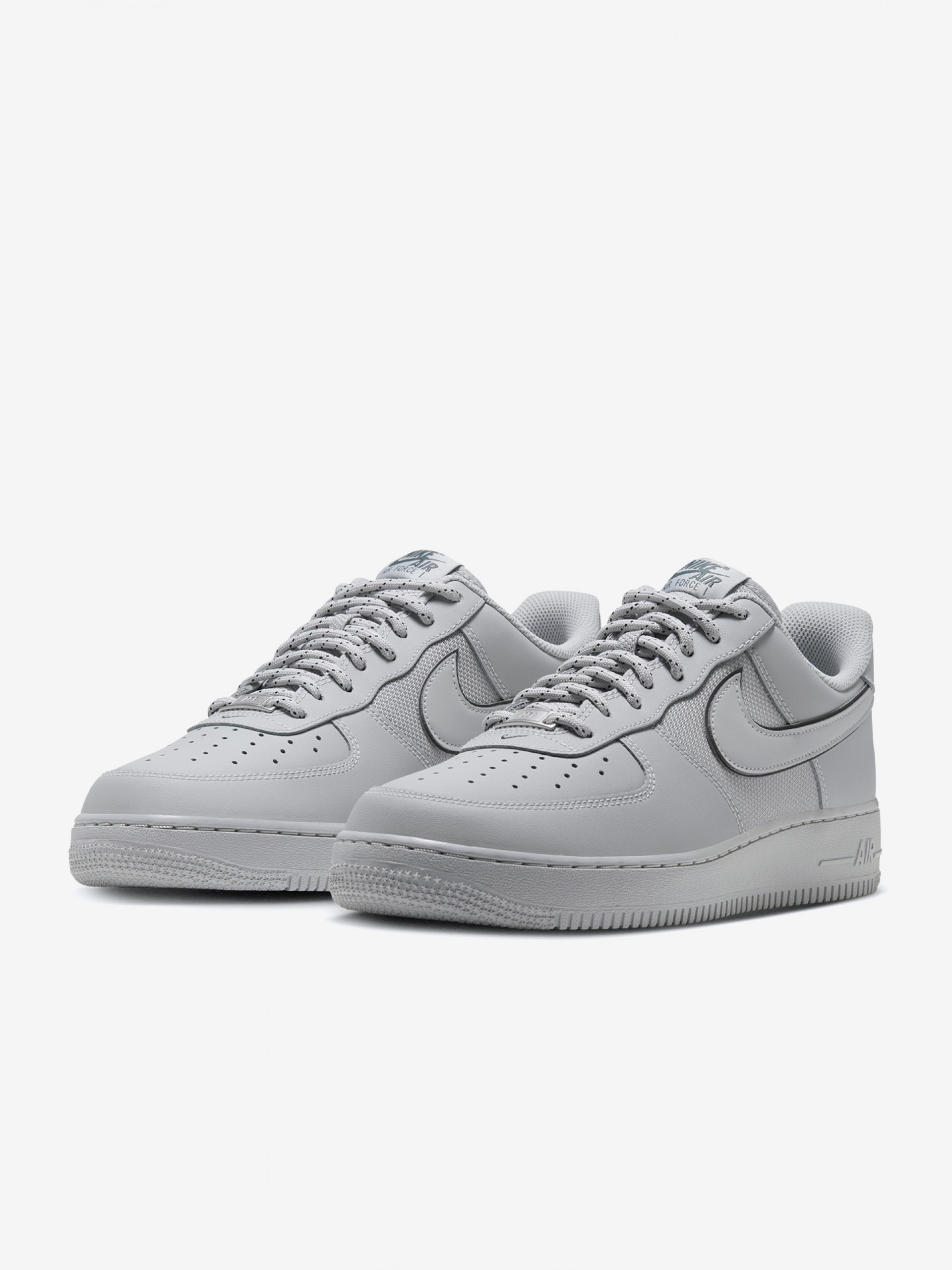 Nike Air Force 1 07 LV8 Grey Sneakers For Men