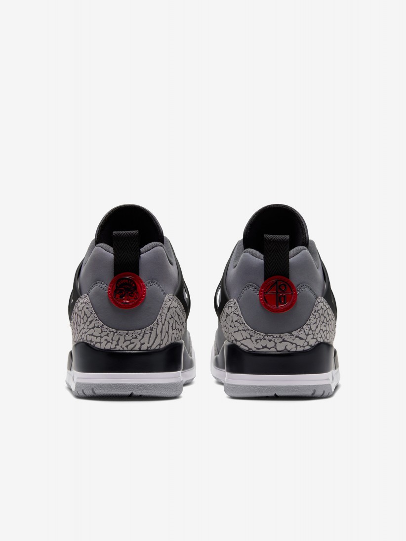 Nike Jordan Spizike Low Nubuck Grey Sneakers For Men Nike Jordan Spizike Low Nubuck Grey Sneakers For Men