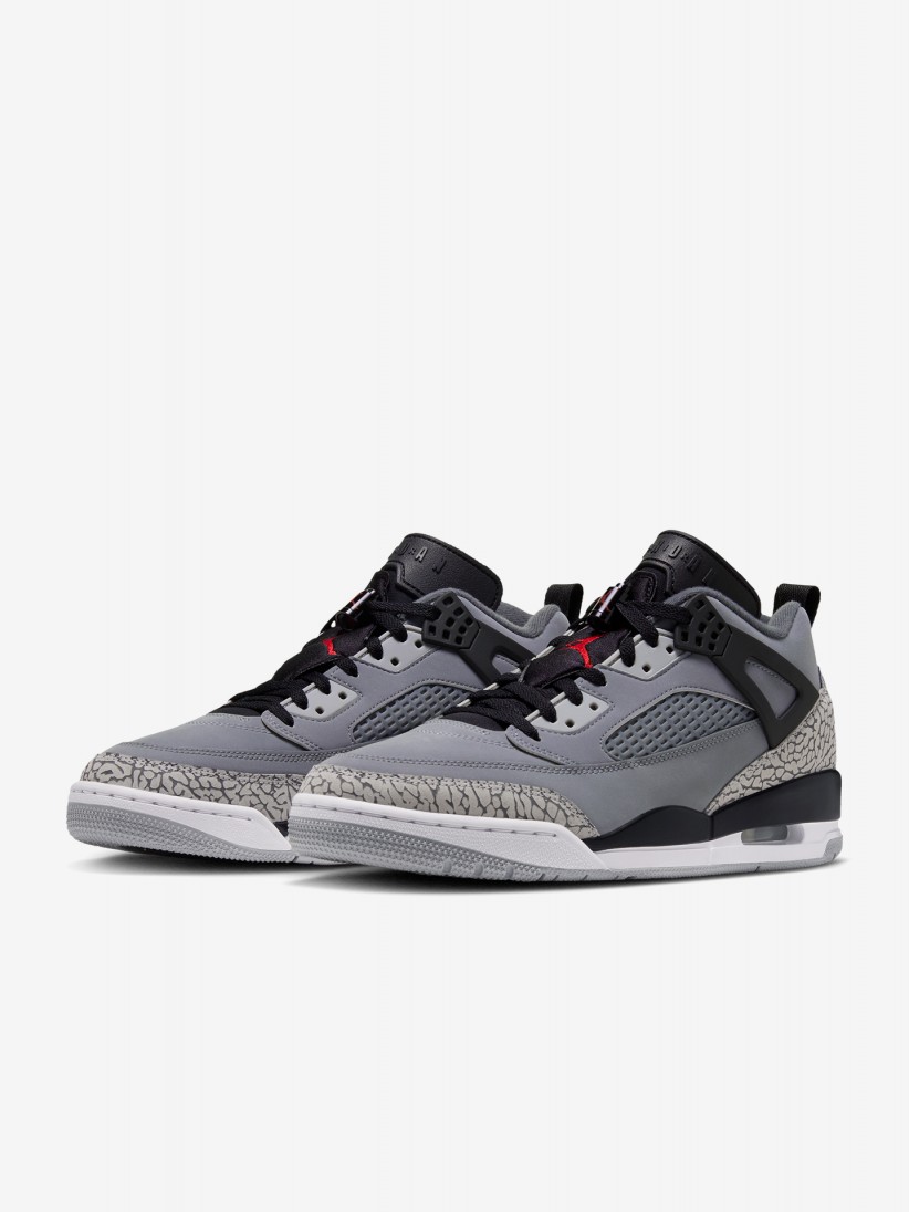 Nike Jordan Spizike Low Nubuck Grey Sneakers For Men Nike Jordan Spizike Low Nubuck Grey Sneakers For Men