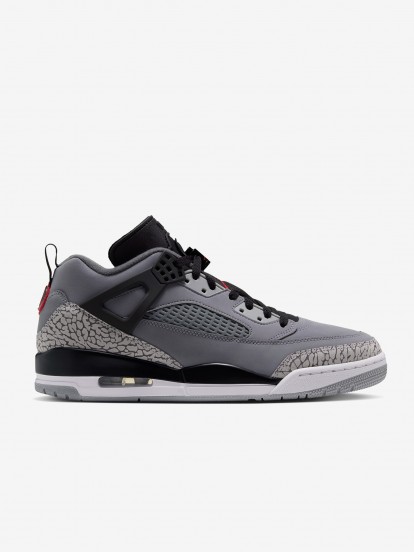 Nike Jordan Spizike Low Nubuck Grey Sneakers For Men Nike Jordan Spizike Low Nubuck Grey Sneakers For Men