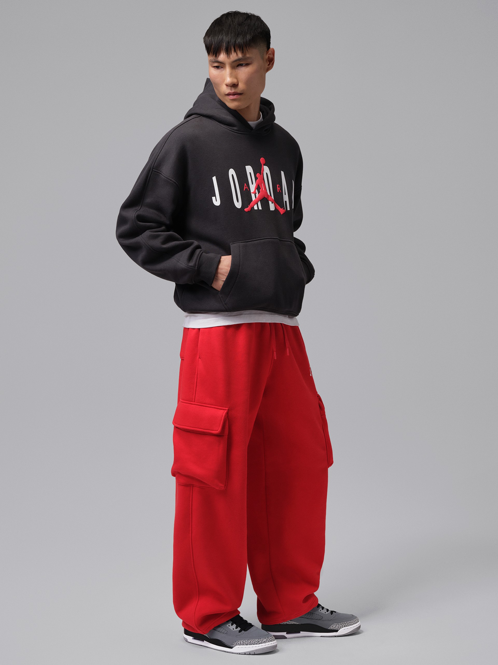 Sapatilhas Nike Jordan Spizike Low Nobuck Cinzentas Para Homem