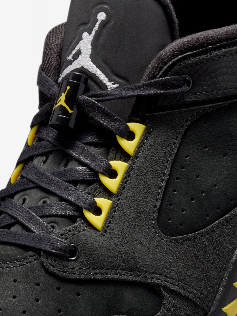 Zapatillas Nike Jordan Sixty Plus Low Negras y Amarillas Para Hombre