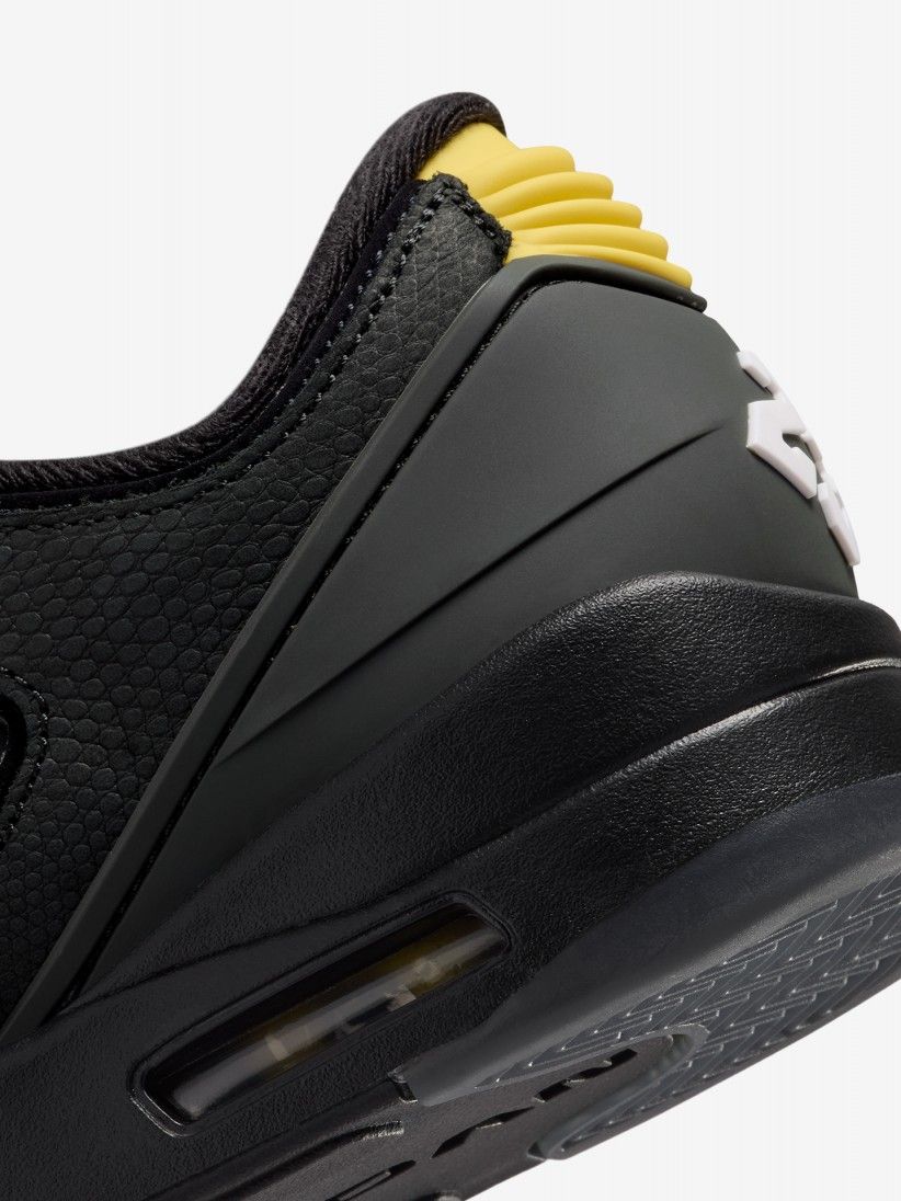 Zapatillas Nike Jordan Sixty Plus Low Negras y Amarillas Para Hombre
