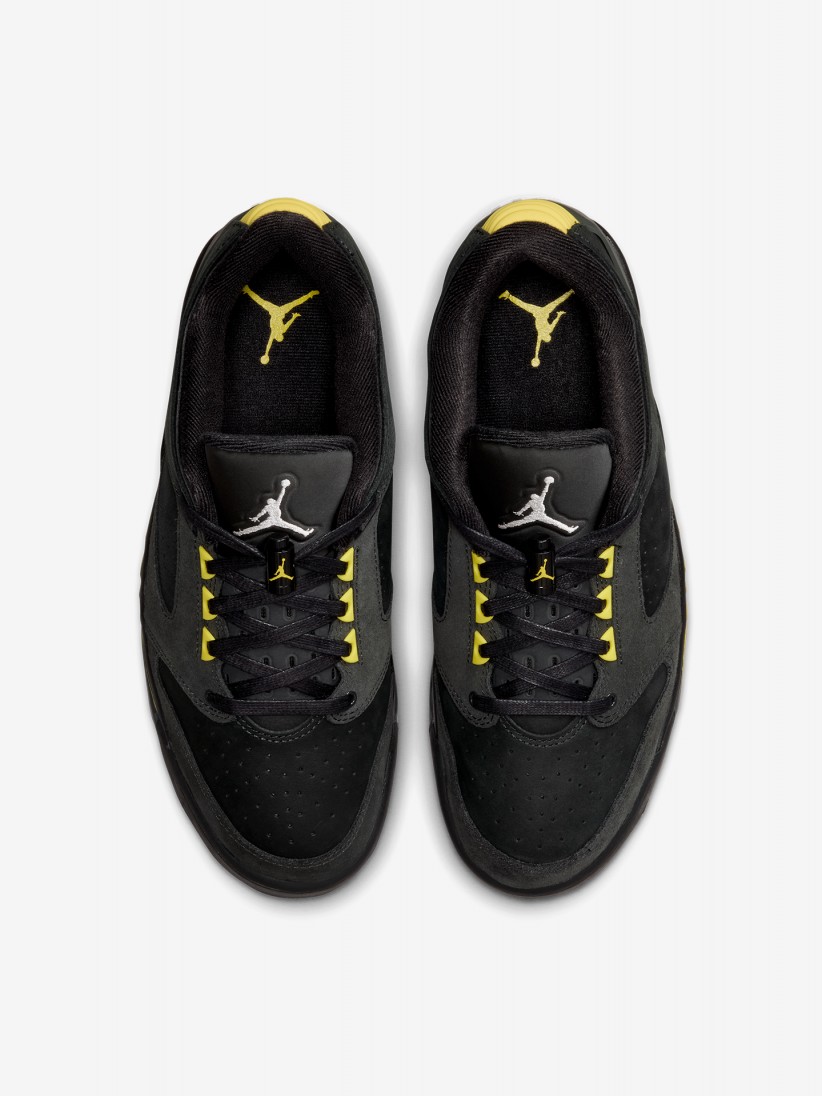 Zapatillas Nike Jordan Sixty Plus Low Negras y Amarillas Para Hombre