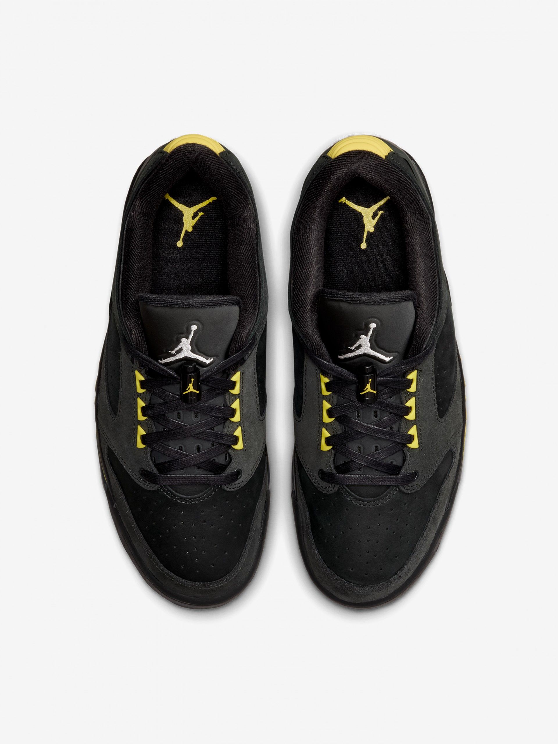 Zapatillas Nike Jordan Sixty Plus Low Negras y Amarillas Para Hombre