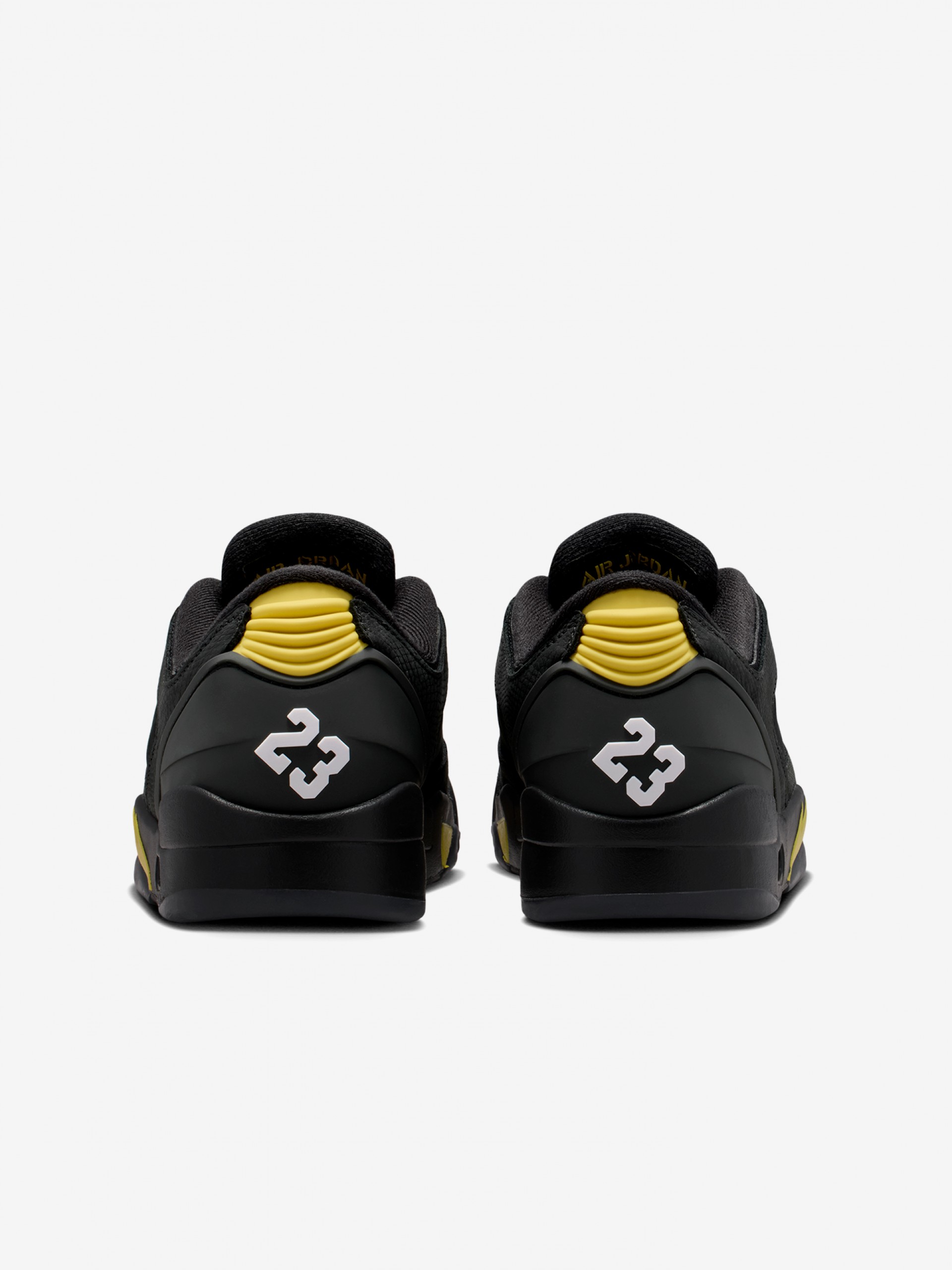 Zapatillas Nike Jordan Sixty Plus Low Negras y Amarillas Para Hombre