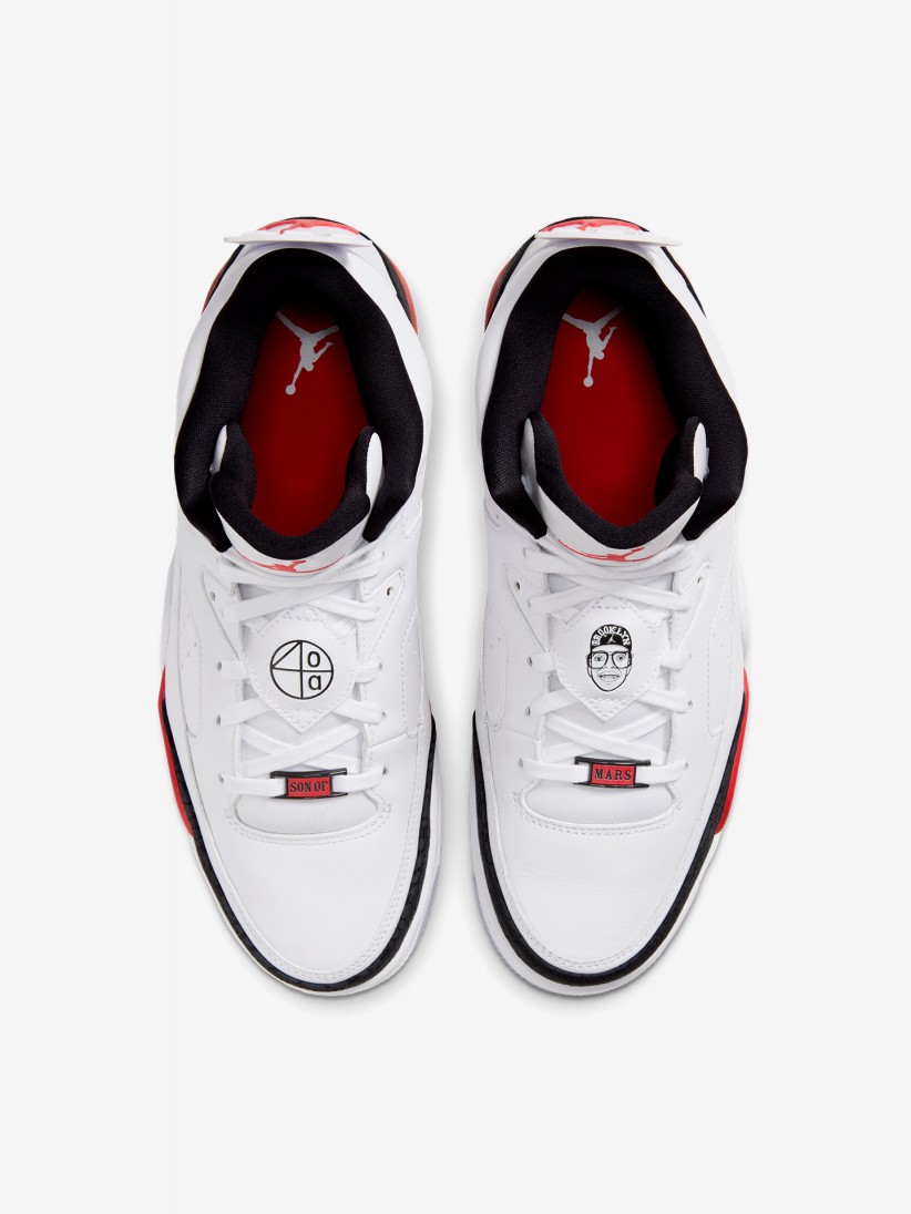 Zapatillas Nike Jordan Son of Mars Low Blancas, Negras y Rojas Para Hombre