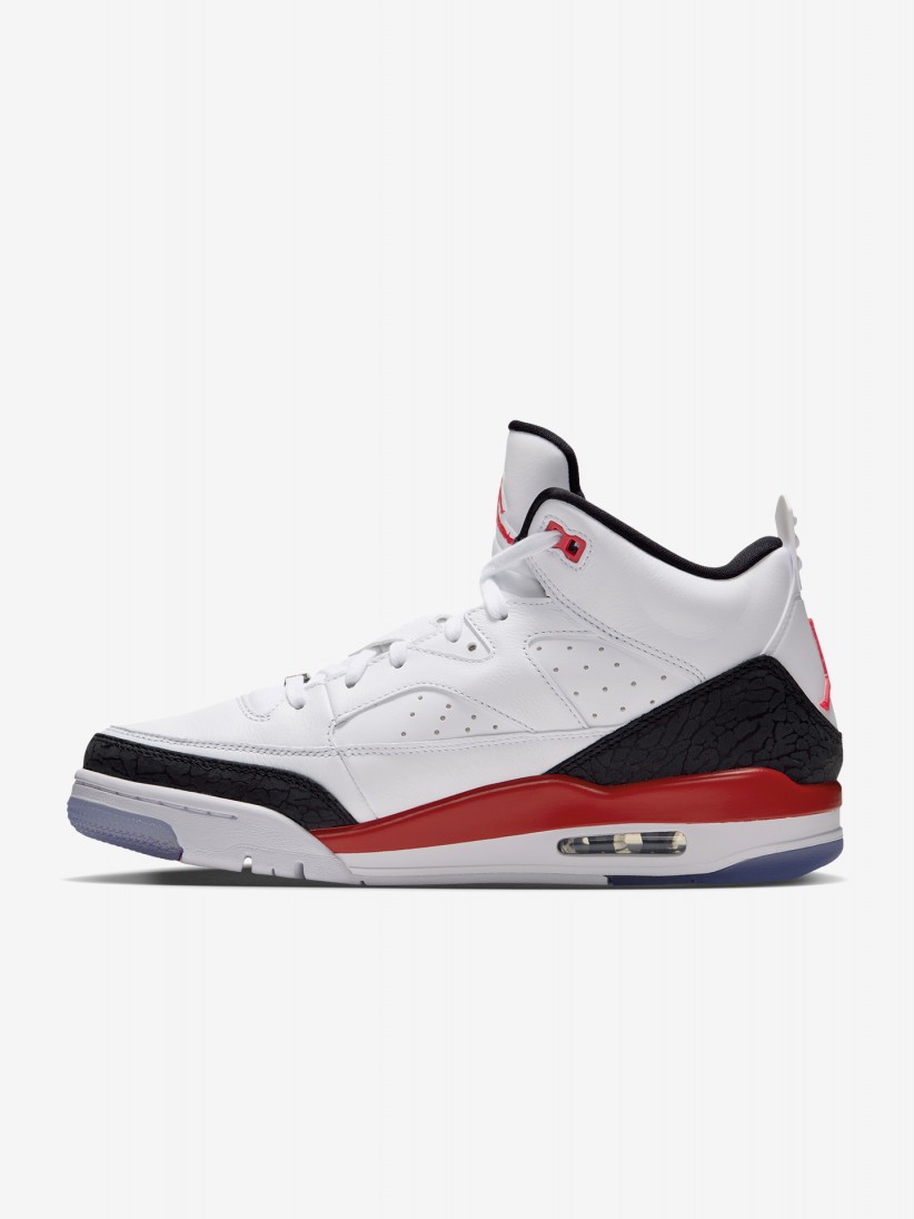 Zapatillas Nike Jordan Son of Mars Low Blancas, Negras y Rojas Para Hombre