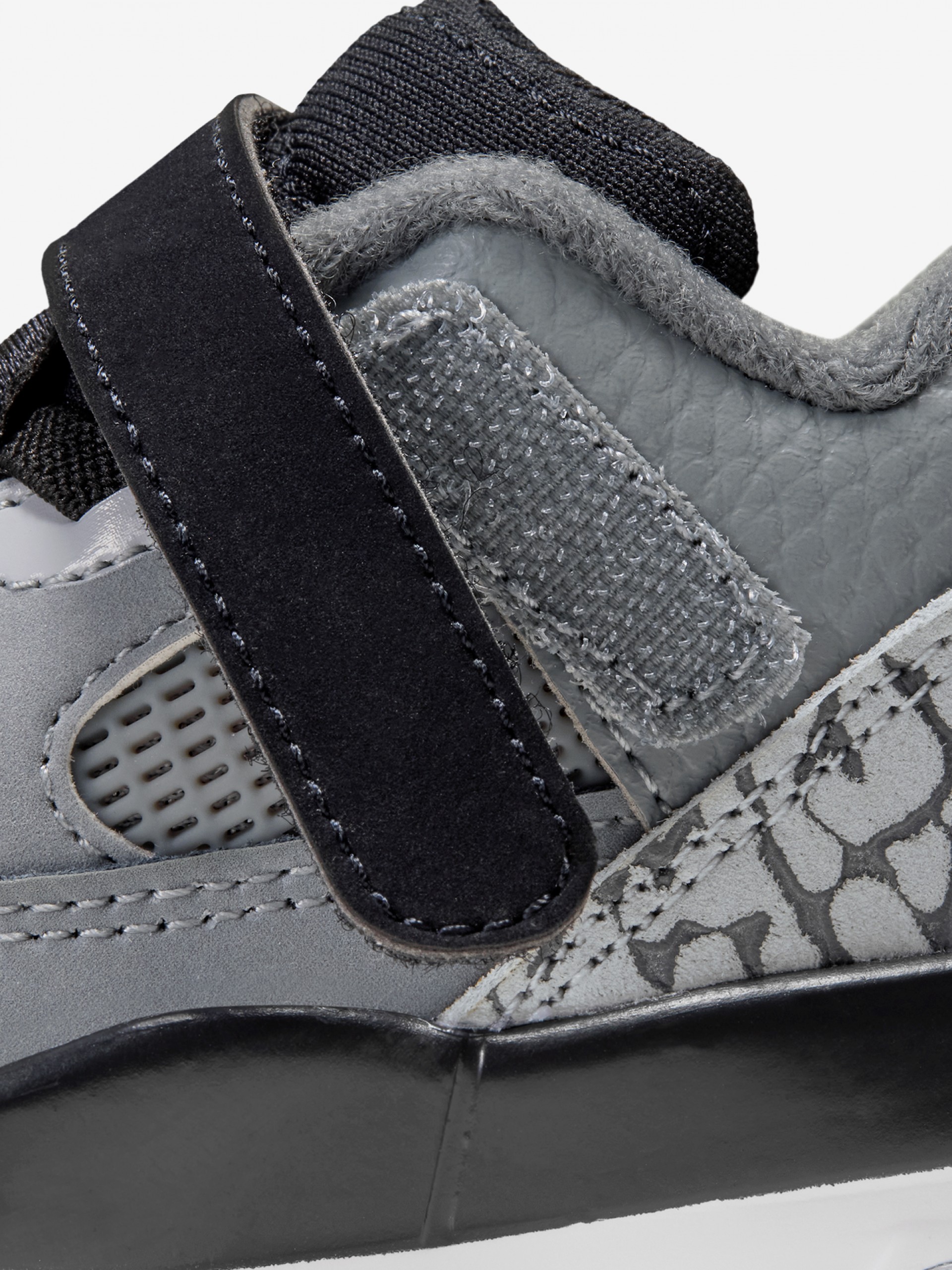 Nike Jordan Spizike Low Grey Sneakers For Baby