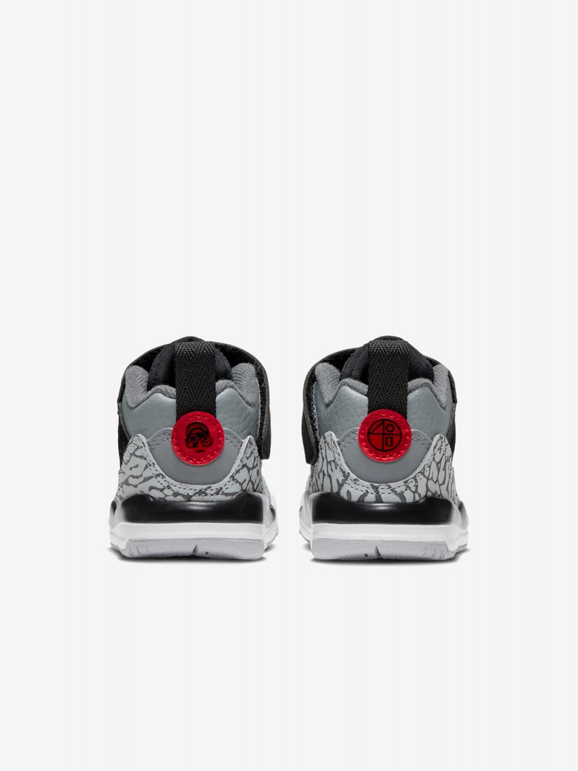 Nike Jordan Spizike Low Grey Sneakers For Baby Nike Jordan Spizike Low Grey Sneakers For Baby