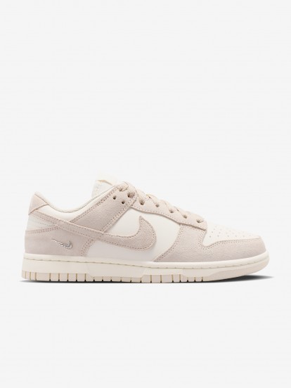 Zapatillas Nike Dunk Low Rosa y Blancas Para Mujer