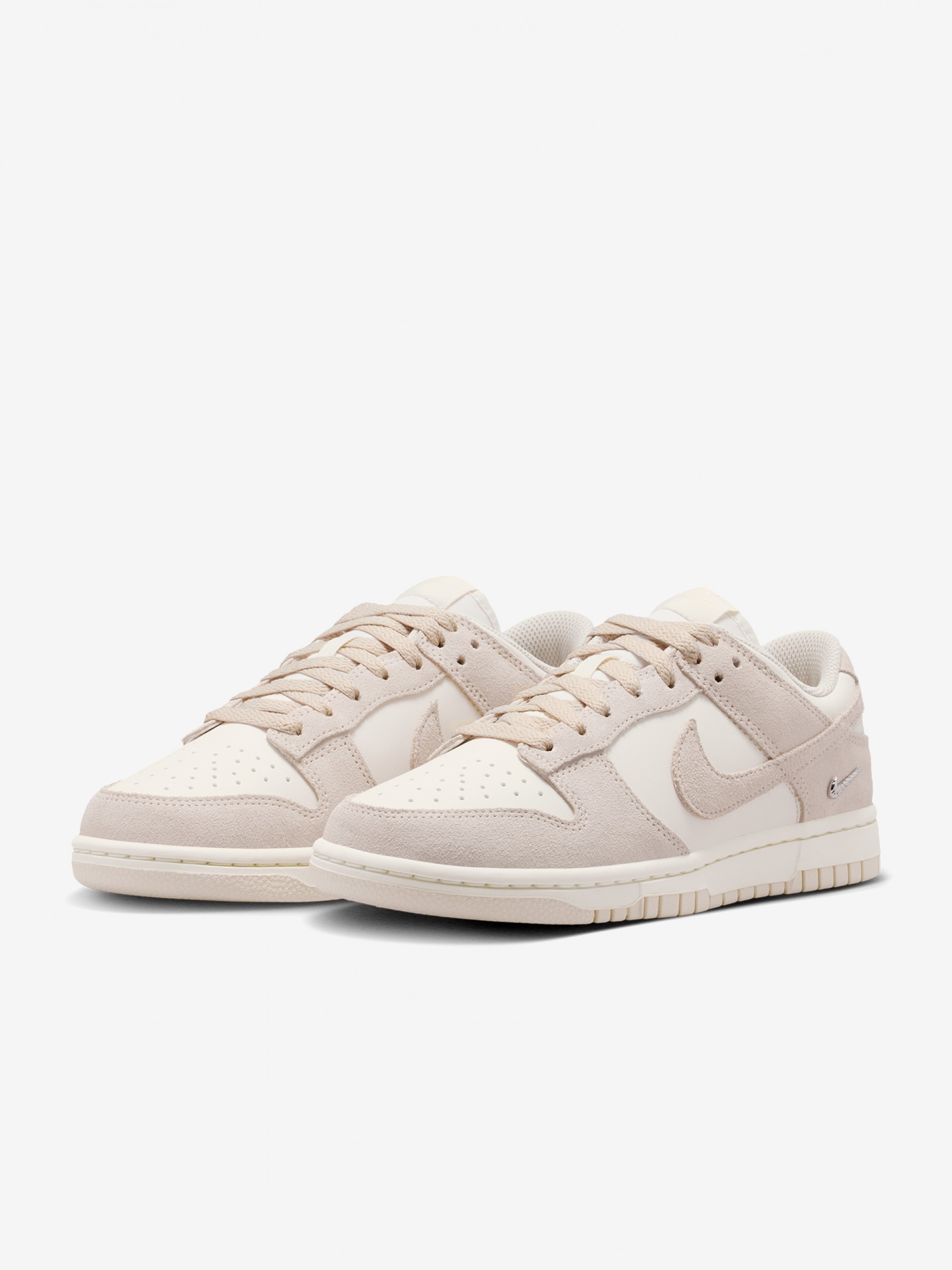 Zapatillas Nike Dunk Low Rosa y Blancas Para Mujer