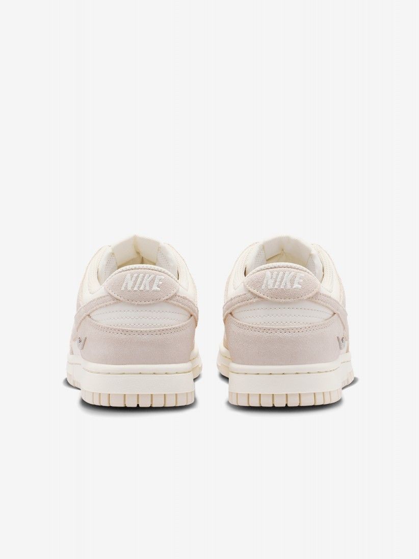 Zapatillas Nike Dunk Low Rosa y Blancas Para Mujer