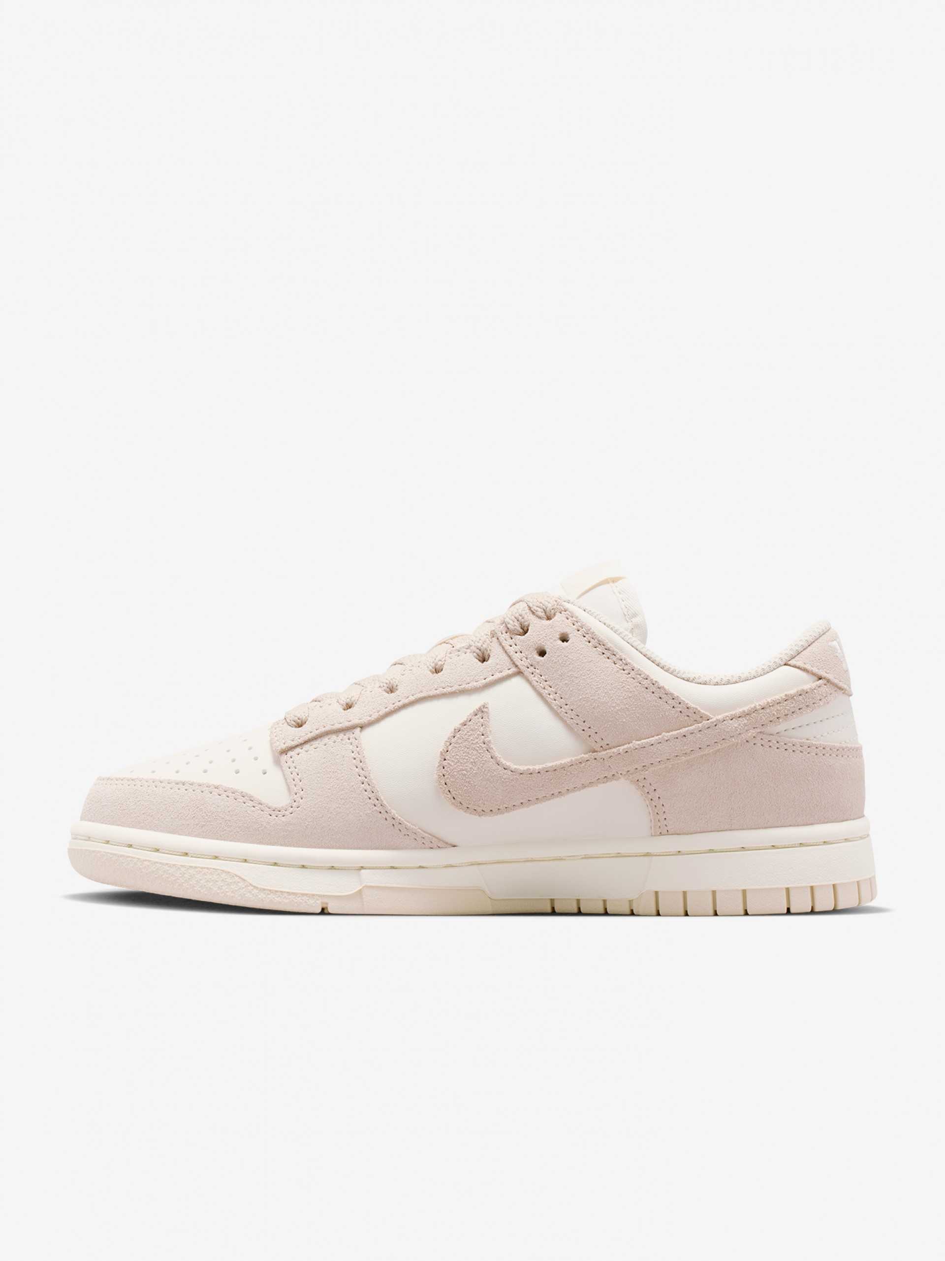 Zapatillas Nike Dunk Low Rosa y Blancas Para Mujer