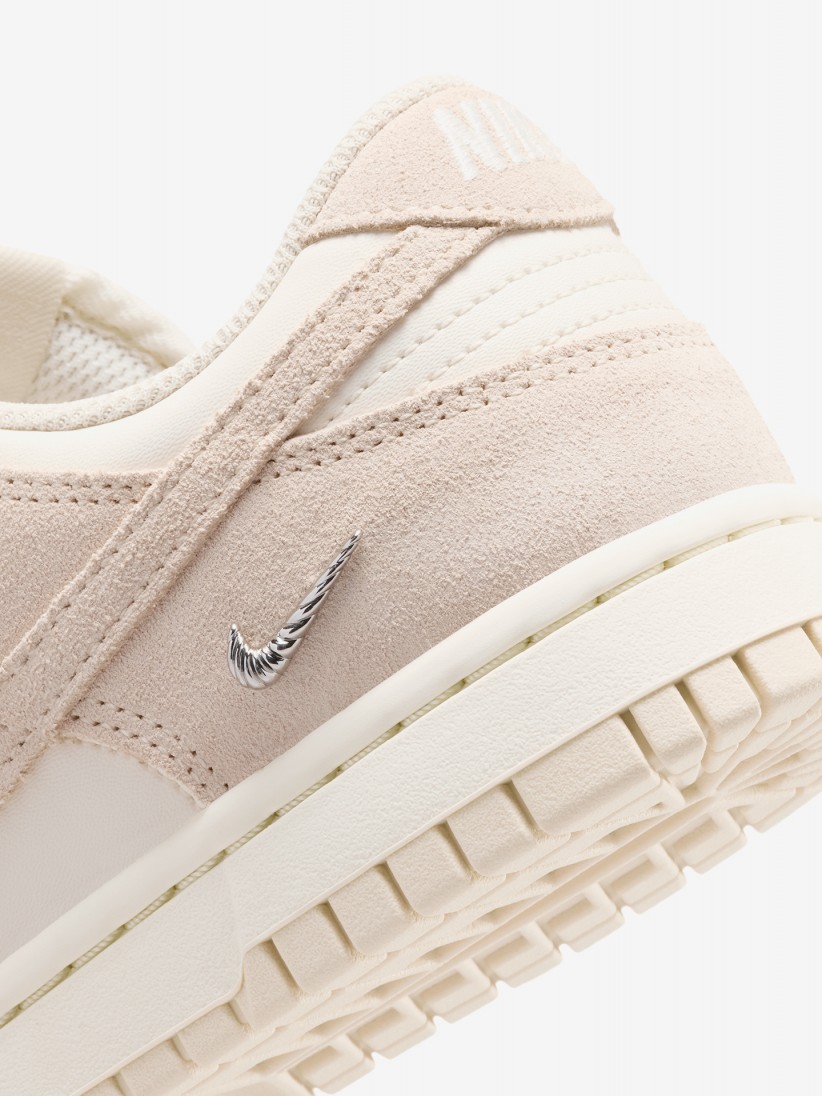 Zapatillas Nike Dunk Low Rosa y Blancas Para Mujer