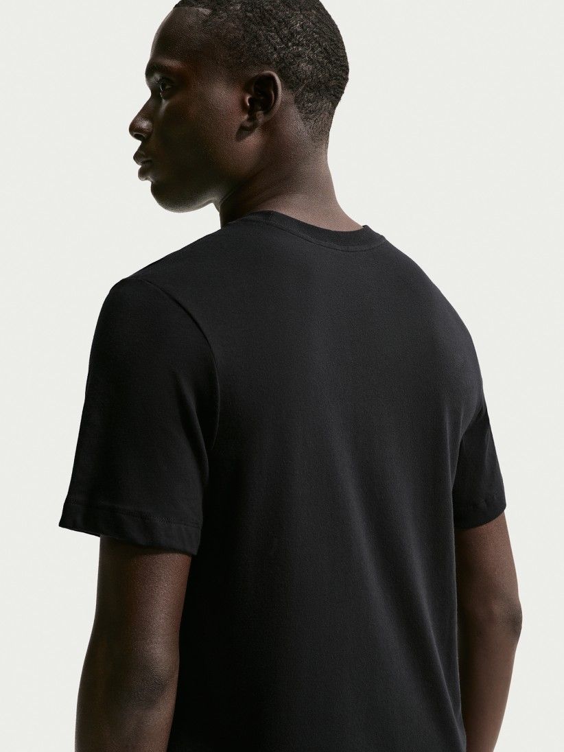 Camiseta de Entrenamiento Nike Dri-FIT Negra Para Hombre