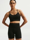Nike Pro Seamless Dri-FIT 13cm Black Biker Shorts For Women Nike Pro Seamless Dri-FIT 13cm Black Biker Shorts For Women