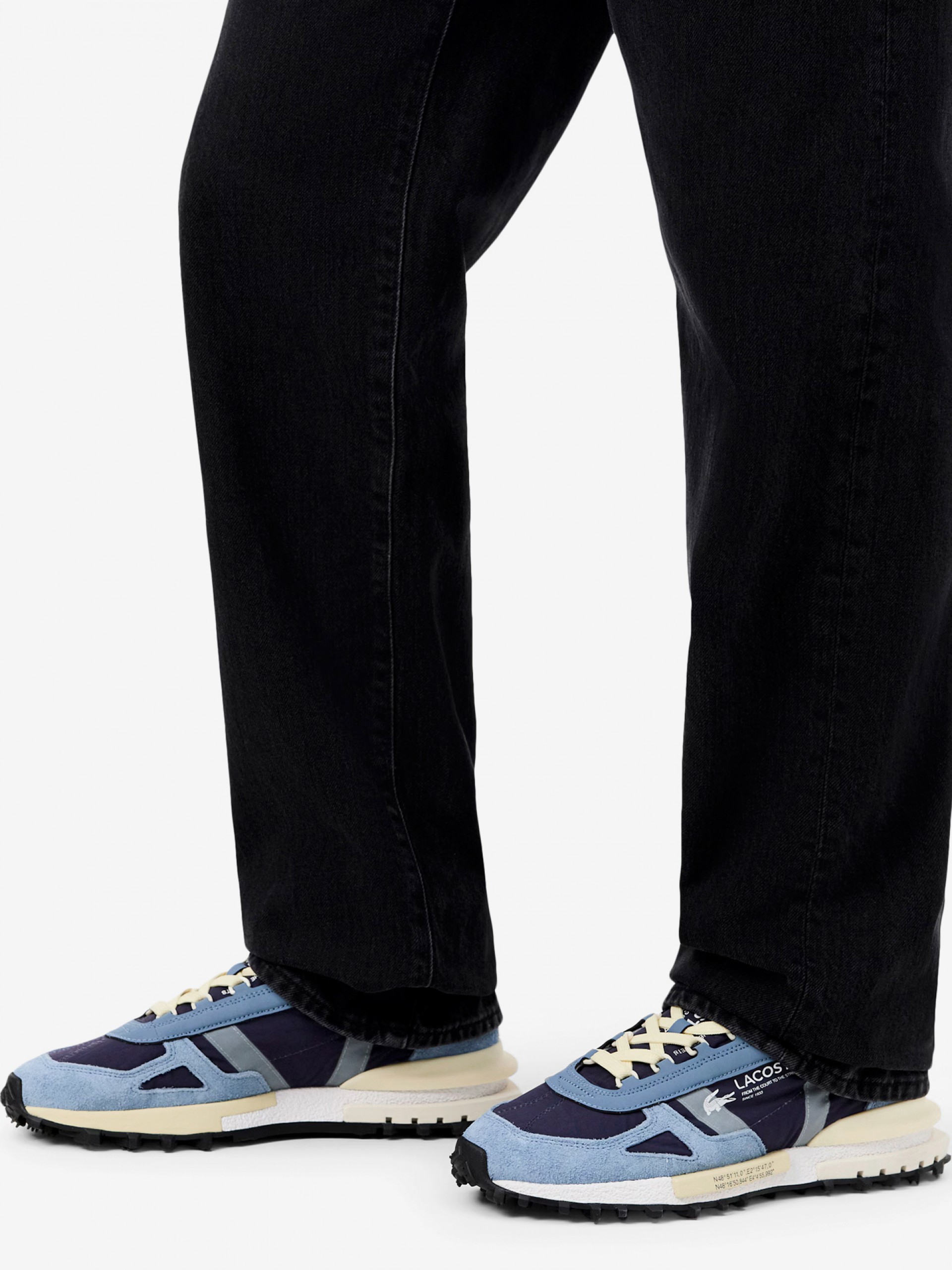 Zapatillas Lacoste Elite Active Azules Para Hombre