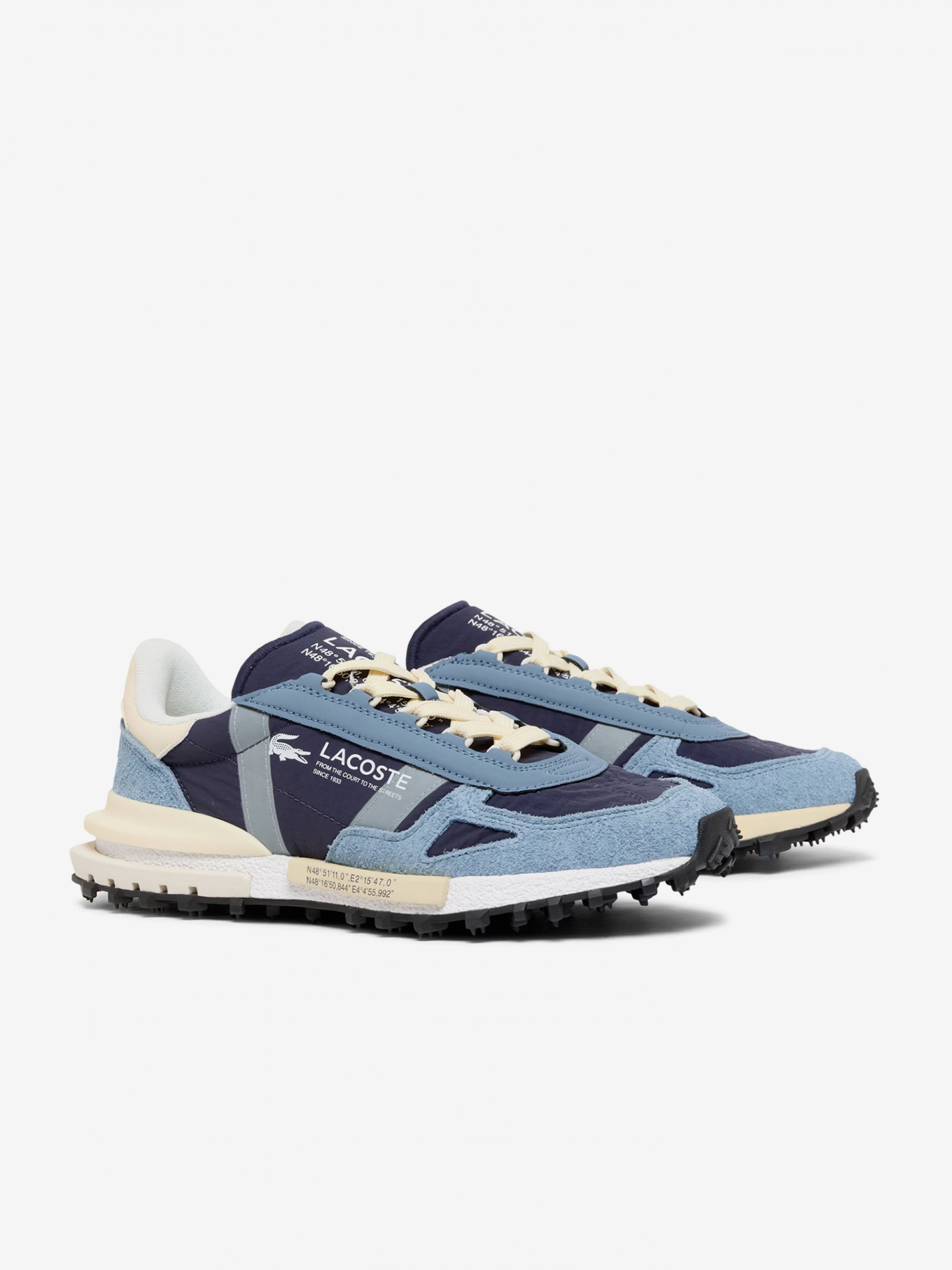 Zapatillas Lacoste Elite Active Azules Para Hombre