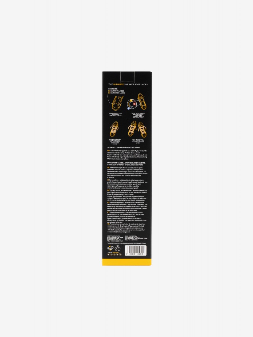 Crep Protect Rope Black Laces