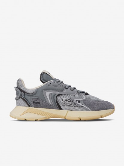 Lacoste L003 Neo Grey and Beige Sneakers For Men Lacoste L003 Neo Grey and Beige Sneakers For Men