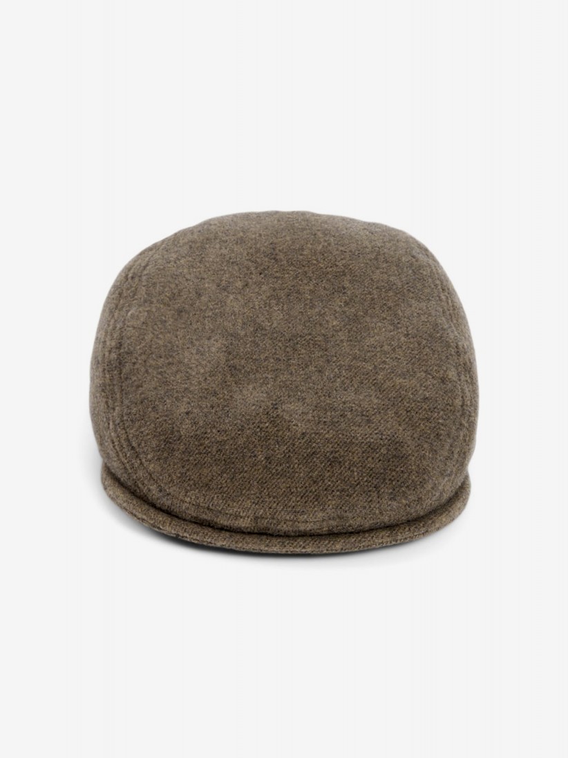 Lacoste Felted Wool Brown Beret