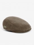 Lacoste Felted Wool Brown Beret