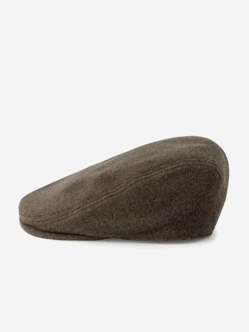 Lacoste Felted Wool Brown Beret