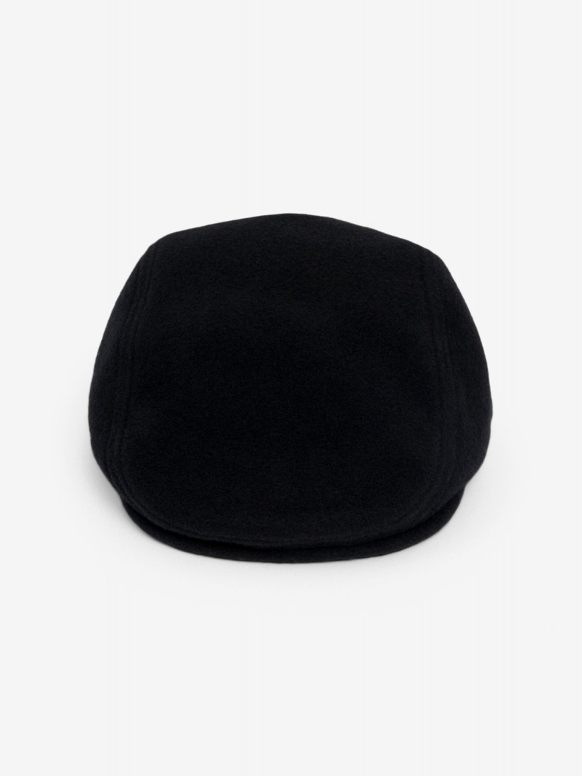 Lacoste Felted Wool Black Beret