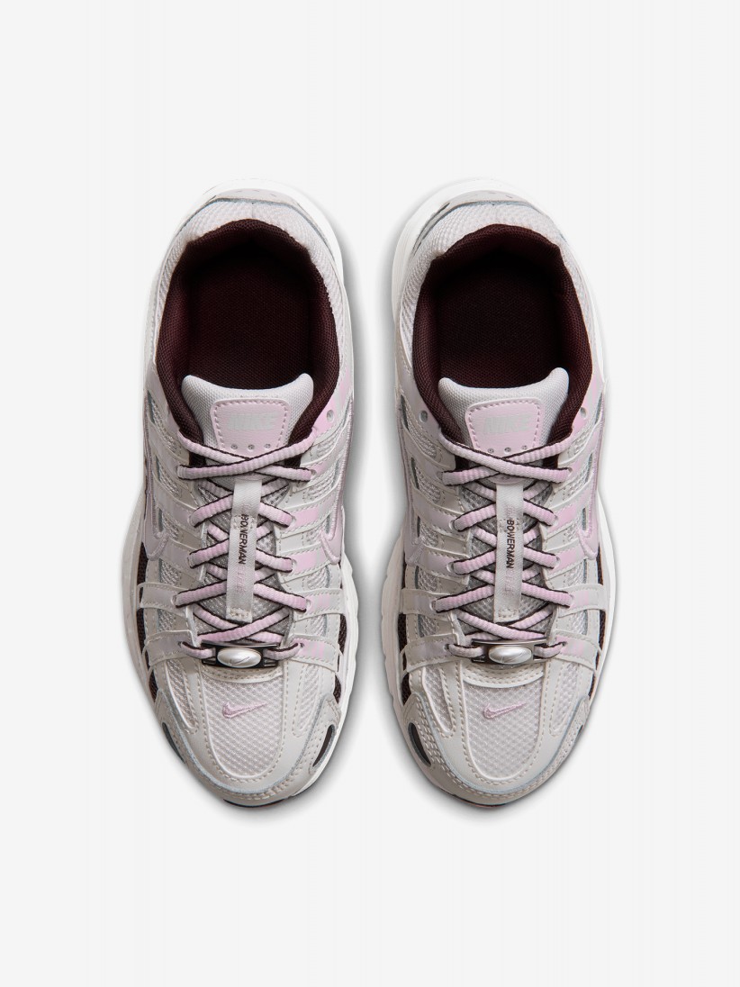 Zapatillas Nike P-6000 Grises, Rosa y Burdeos Júnior Zapatillas Nike P-6000 Grises, Rosa y Burdeos Júnior
