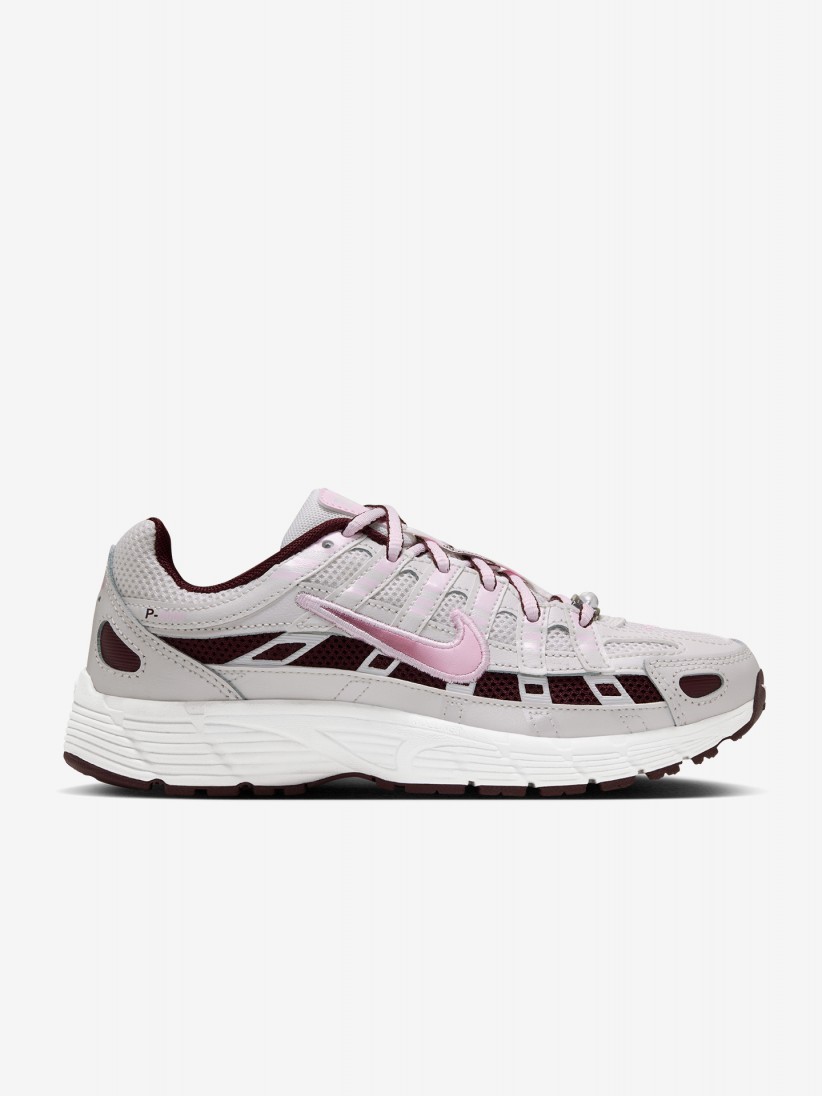 Zapatillas Nike P-6000 Grises, Rosa y Burdeos Júnior Zapatillas Nike P-6000 Grises, Rosa y Burdeos Júnior