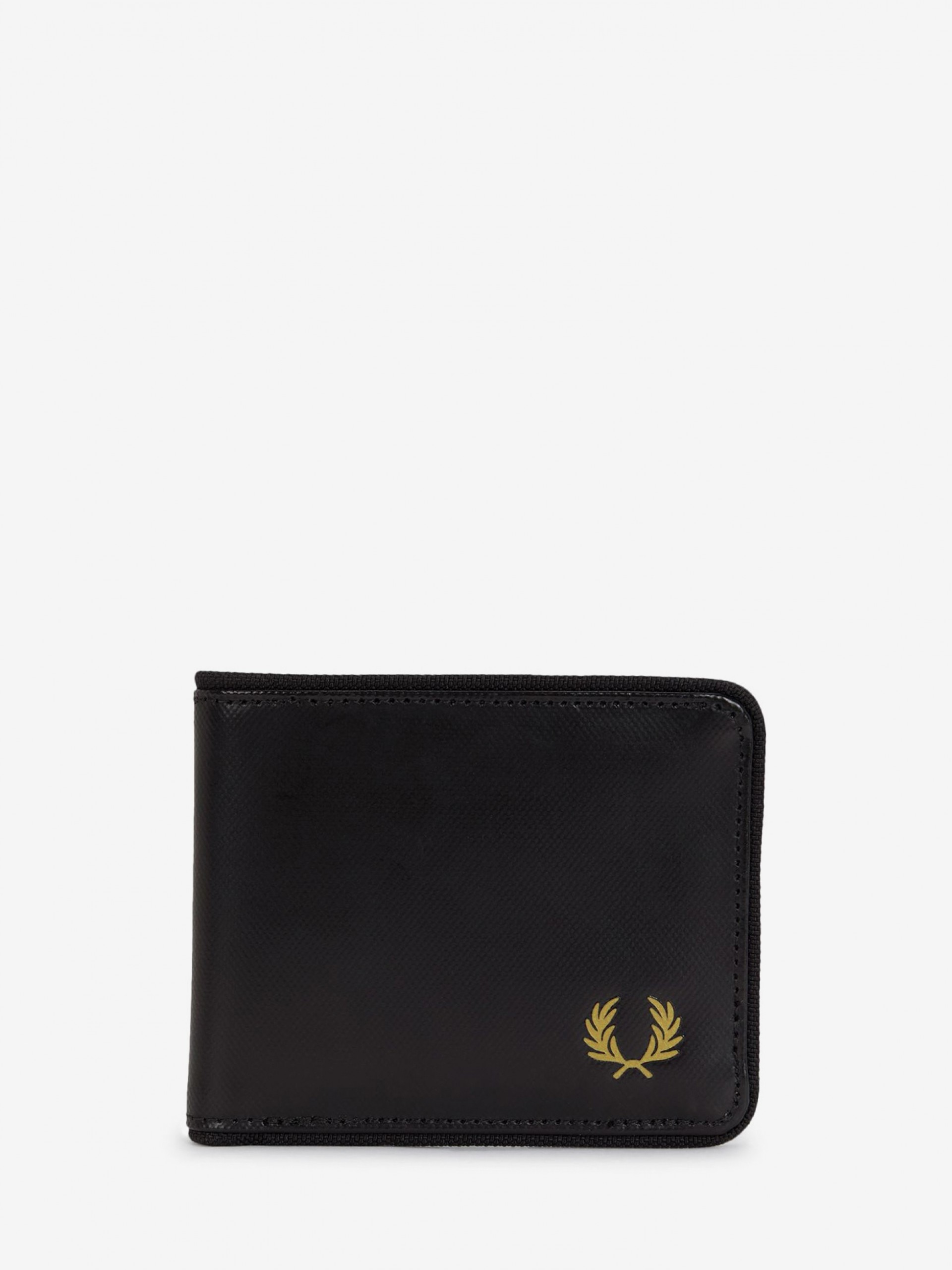 Carteira Fred Perry Poliéster Revestido Billfold Preta