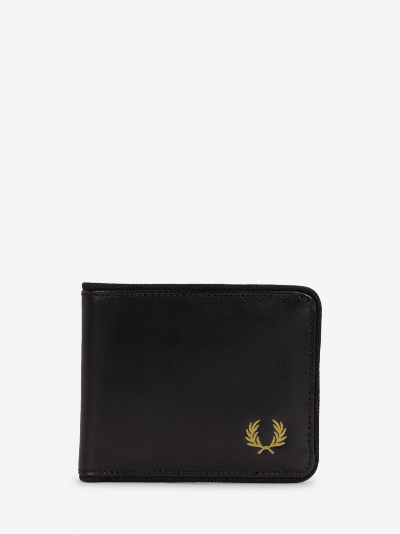 Cartera Fred Perry Poli�ster Recubierto Billfold Negra