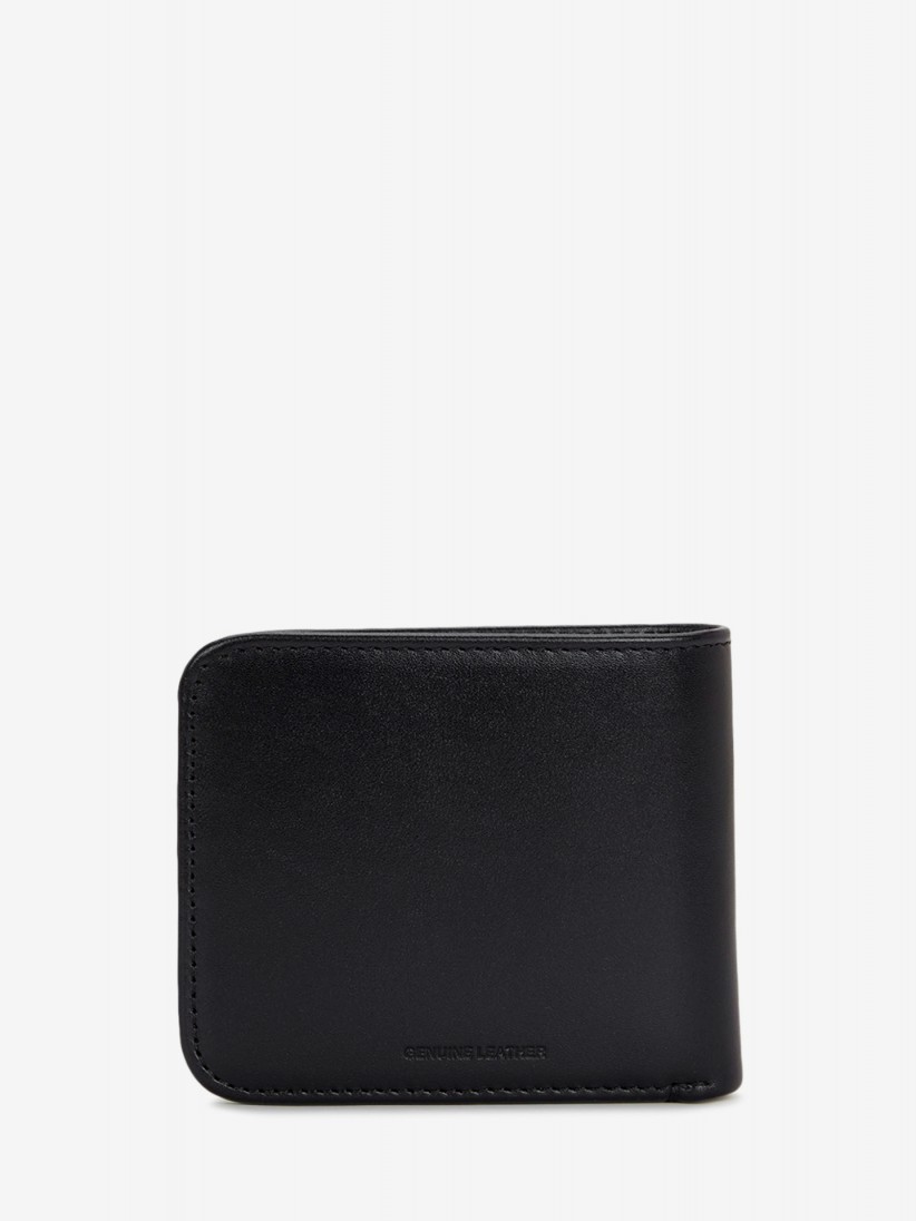 Fred Perry Smooth Leather Billfold Black Wallet Fred Perry Smooth Leather Billfold Black Wallet