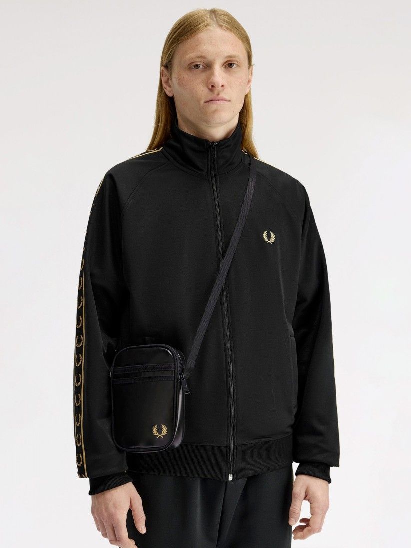 Bandolera Fred Perry Tonal Classic Negra