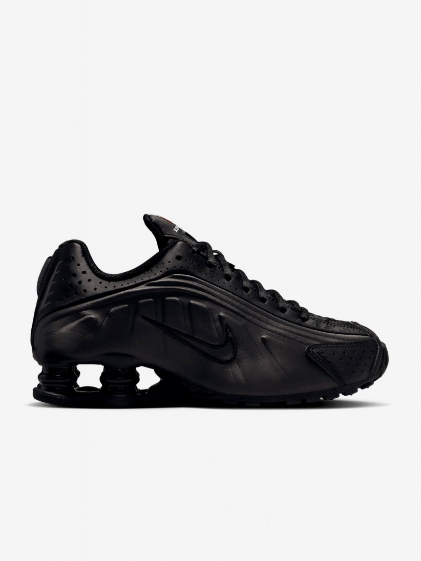Sapatilhas Nike Shox R4 Pretas J�nior