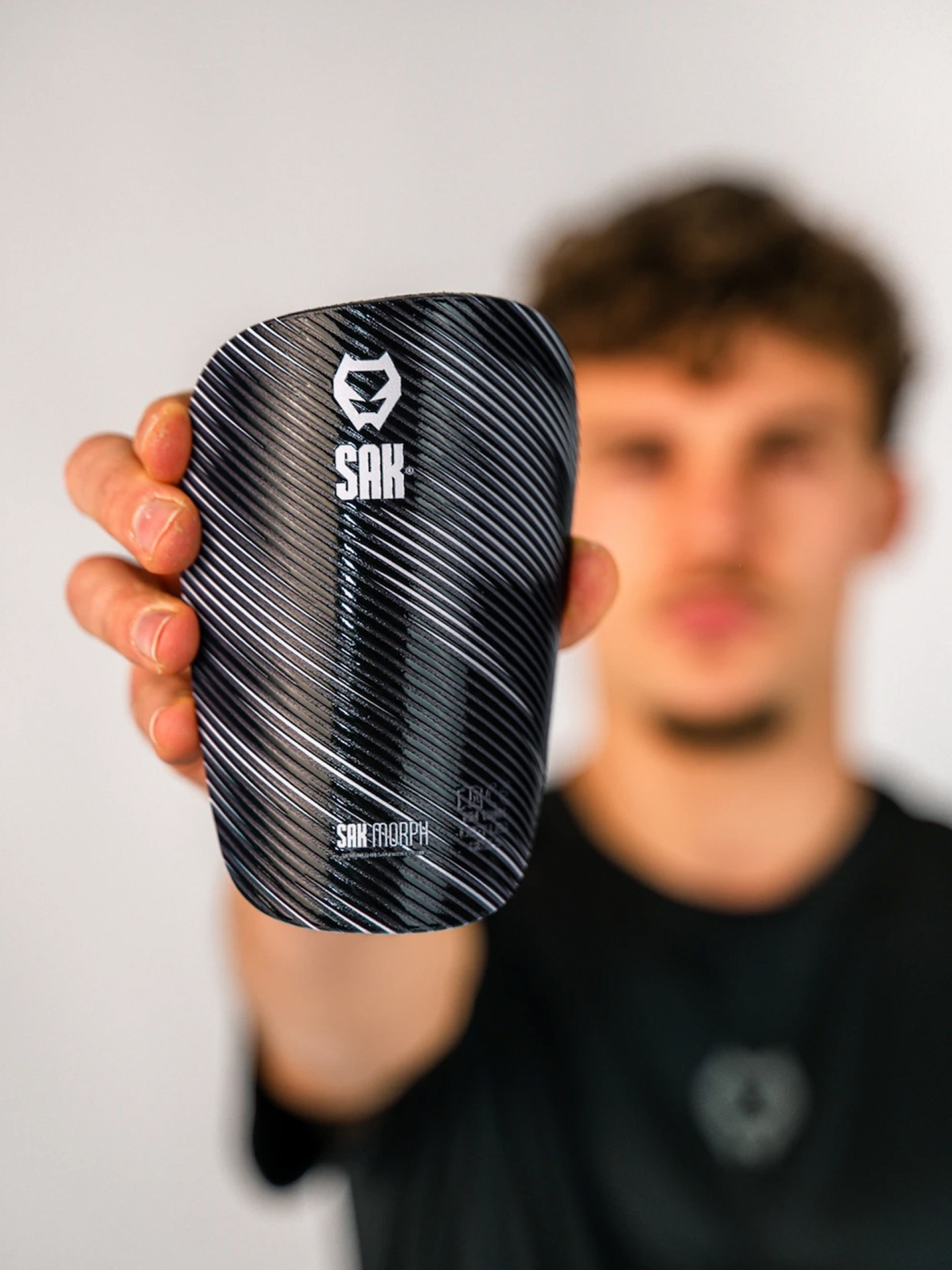 Sak Morph Small Black Shin Guards