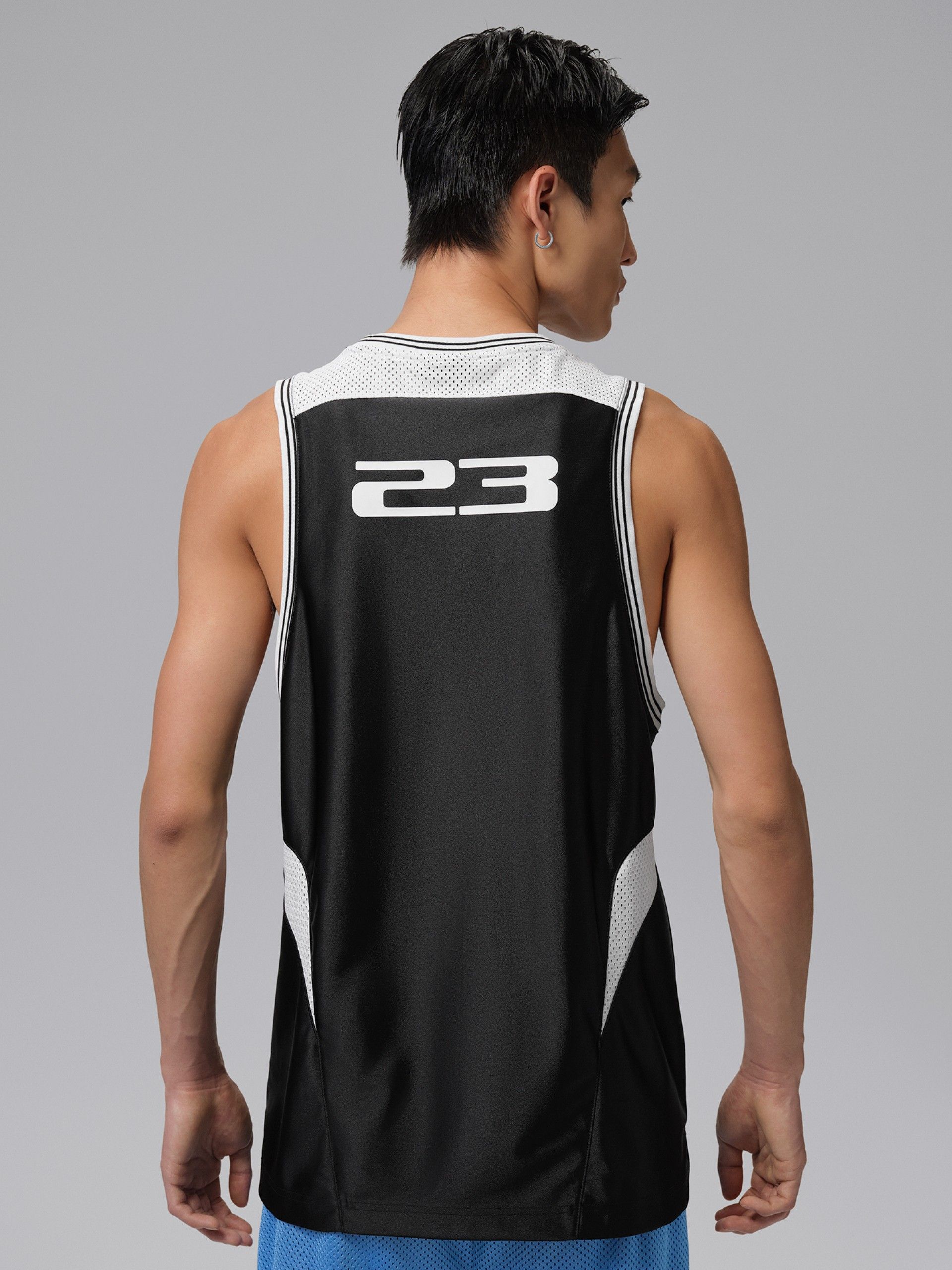 T-shirt de Alças Nike Jordan Brooklyn Preta Para Homem