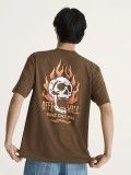 Camiseta Vans Off The Wall Fever Marr�n
