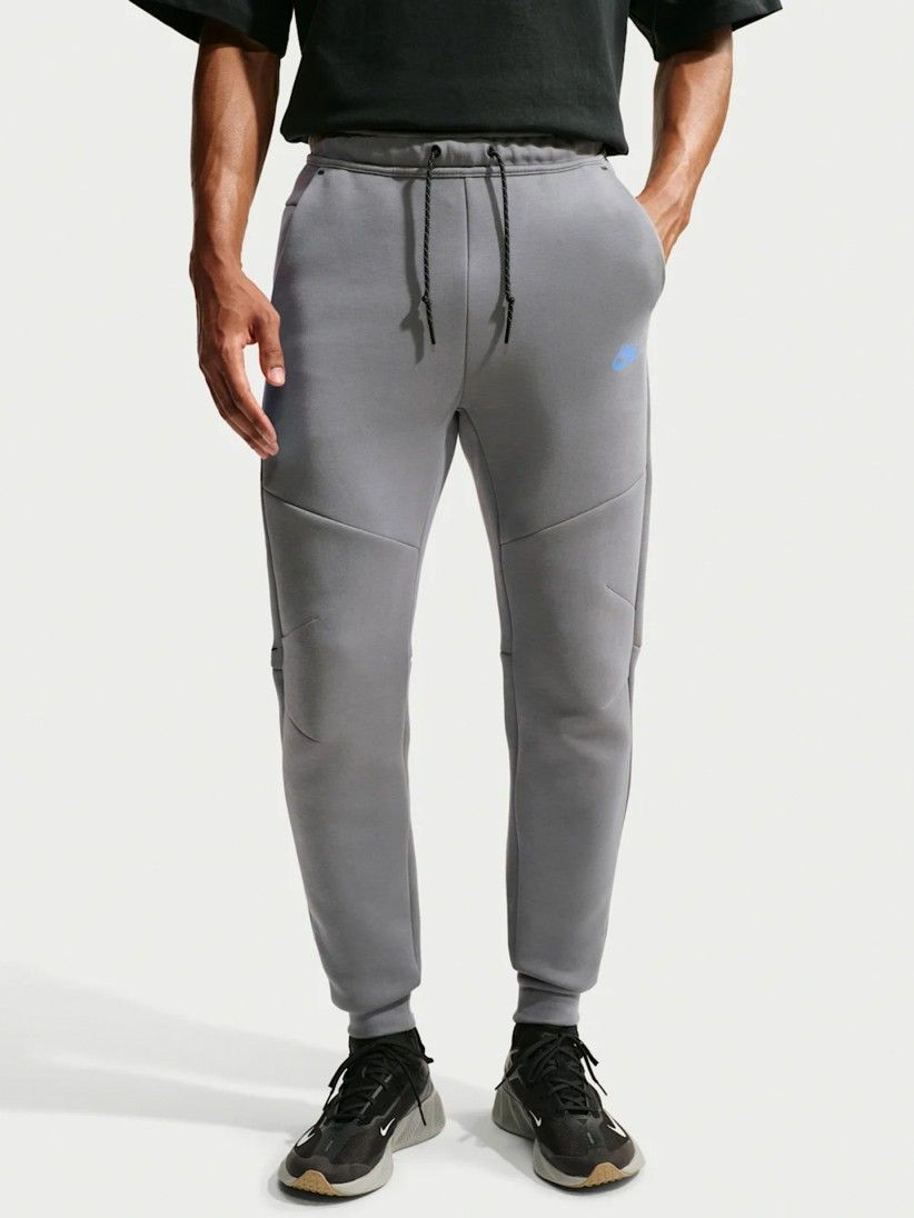 Cal�as Nike Tech Fleece Slim Fit Cinzentas Para Homem
