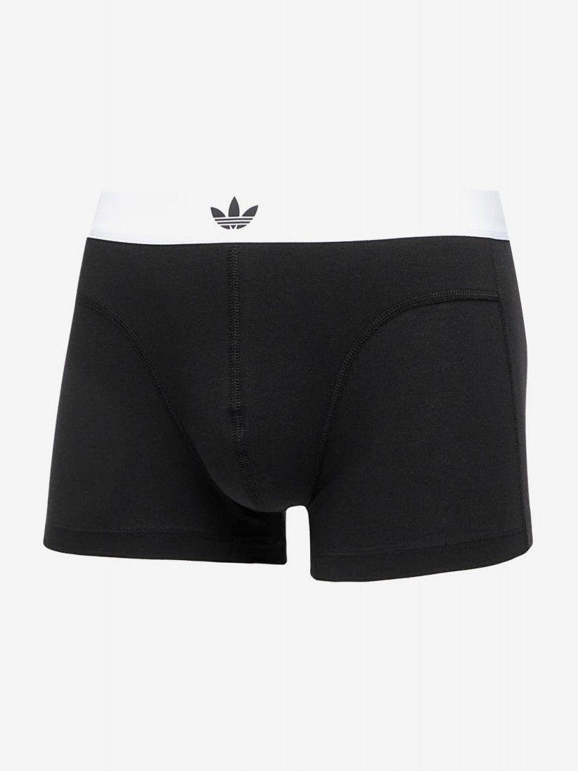 Boxers Adidas Comfort Flex Cotton Pretos